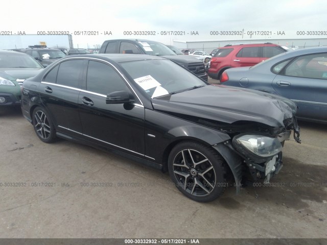 MERCEDES-BENZ C-CLASS 2012 wddgf4hb4cf850926