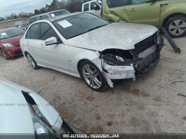 MERCEDES-BENZ C-CLASS 2012 wddgf4hb4cr193494