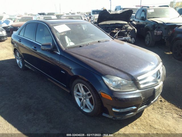 MERCEDES-BENZ C-CLASS 2012 wddgf4hb4cr194466