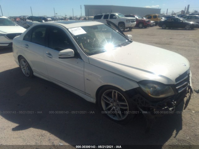 MERCEDES-BENZ C-CLASS 2012 wddgf4hb4cr194970