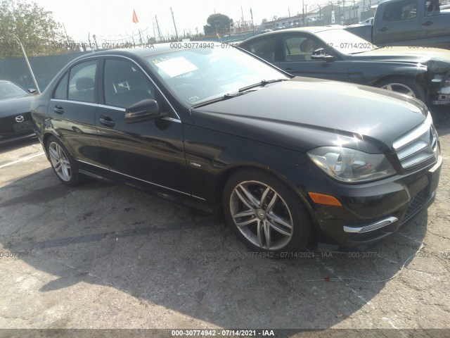 MERCEDES-BENZ C-CLASS 2012 wddgf4hb4cr207068