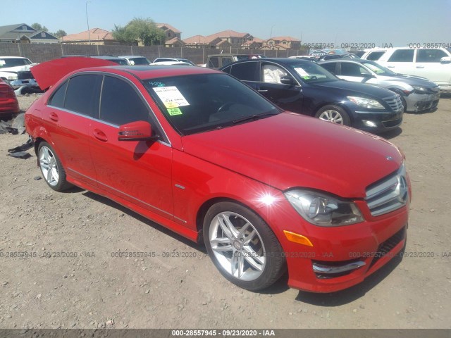 MERCEDES-BENZ C-CLASS 2012 wddgf4hb4cr209094