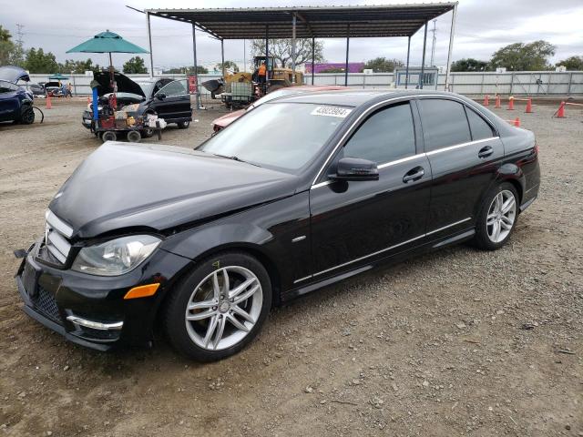 MERCEDES-BENZ C-CLASS 2012 wddgf4hb4cr209595