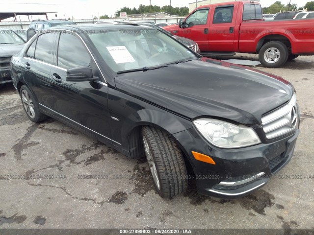 MERCEDES-BENZ C-CLASS 2012 wddgf4hb4cr210438