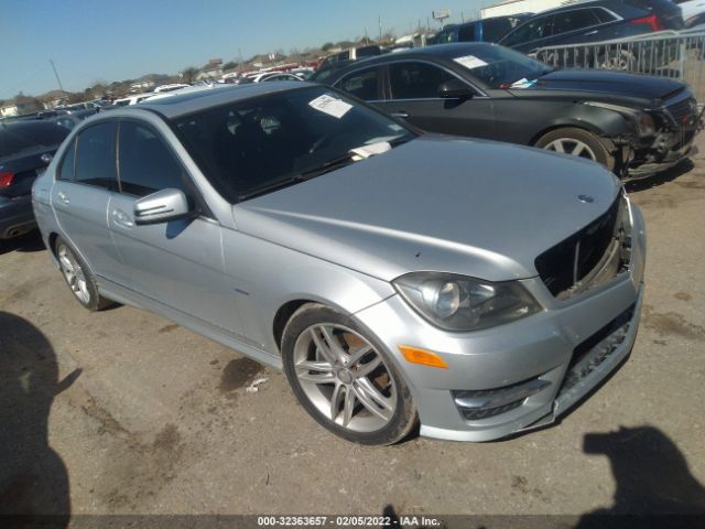 MERCEDES-BENZ C-CLASS 2012 wddgf4hb4cr215493