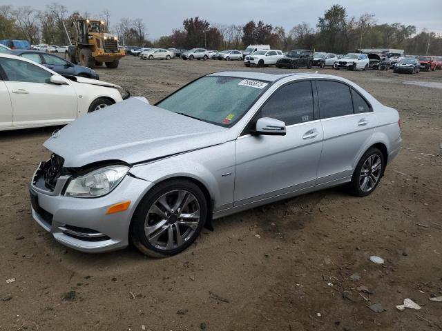 MERCEDES-BENZ C-CLASS 2012 wddgf4hb4cr215994