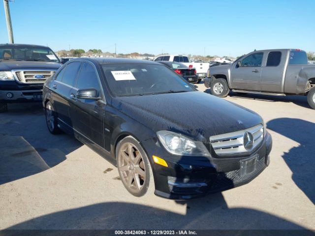 MERCEDES-BENZ C 250 2012 wddgf4hb4cr216028