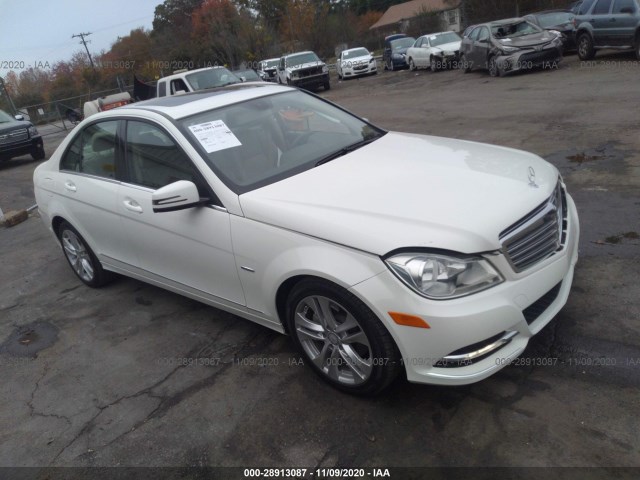 MERCEDES-BENZ C-CLASS 2012 wddgf4hb4cr217020