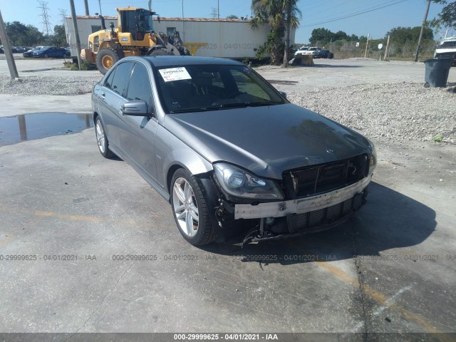 MERCEDES-BENZ C-CLASS 2012 wddgf4hb4cr220628