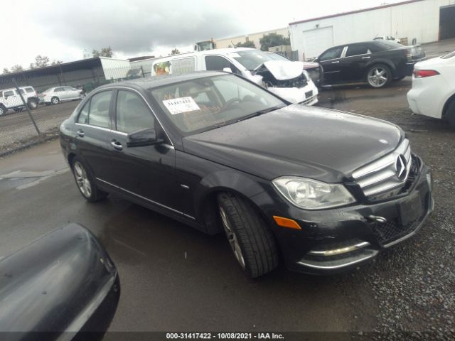 MERCEDES-BENZ C-CLASS 2012 wddgf4hb4cr221441