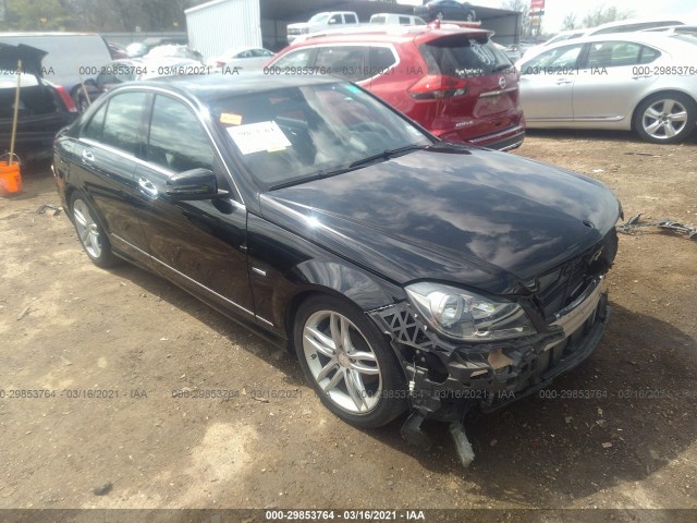 MERCEDES-BENZ C-CLASS 2012 wddgf4hb4cr221908