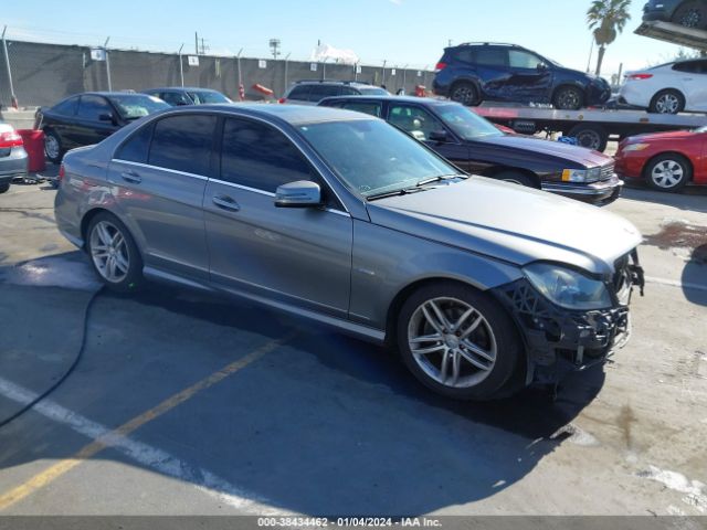 MERCEDES-BENZ C 250 2012 wddgf4hb4cr222539