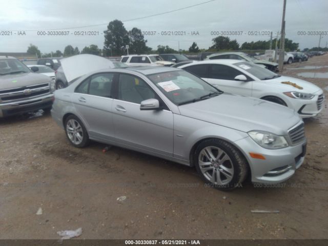 MERCEDES-BENZ C-CLASS 2012 wddgf4hb4cr230897