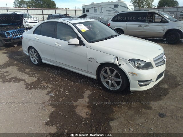 MERCEDES-BENZ C-CLASS 2012 wddgf4hb4cr236361