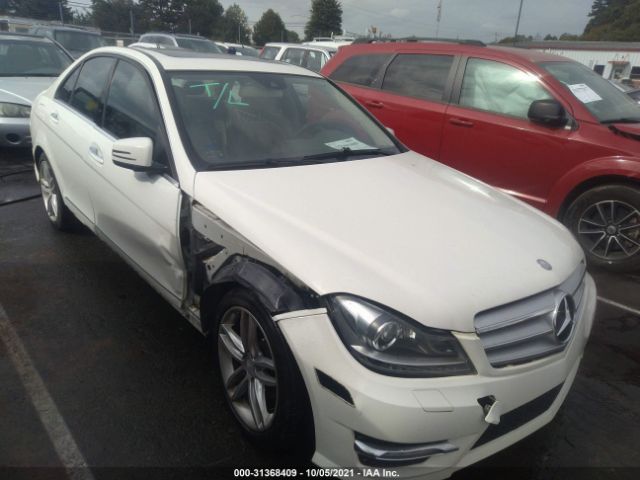 MERCEDES-BENZ C-CLASS 2012 wddgf4hb4cr237137