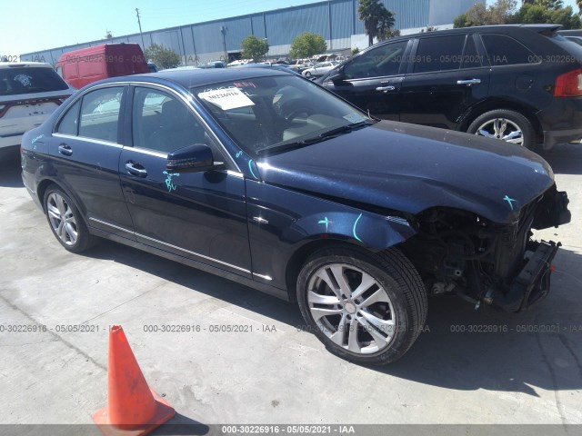 MERCEDES-BENZ C-CLASS 2012 wddgf4hb4cr238014