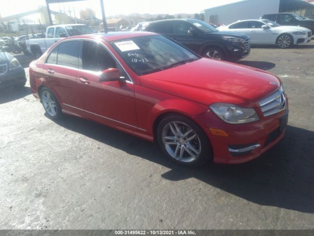 MERCEDES-BENZ C-CLASS 2013 wddgf4hb4da754602