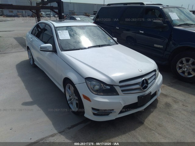 MERCEDES-BENZ C-CLASS 2013 wddgf4hb4da767107