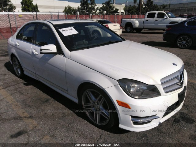 MERCEDES-BENZ C-CLASS 2013 wddgf4hb4da789365