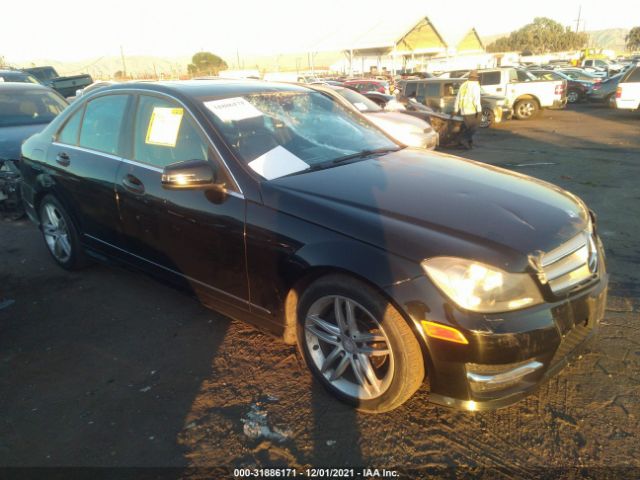 MERCEDES-BENZ C-CLASS 2013 wddgf4hb4da827211