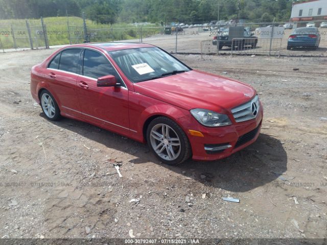 MERCEDES-BENZ C-CLASS 2013 wddgf4hb4da873444