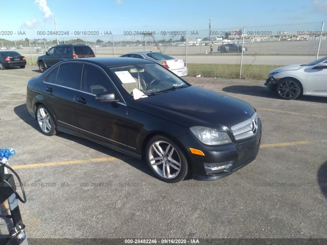 MERCEDES-BENZ C-CLASS 2013 wddgf4hb4dr244008