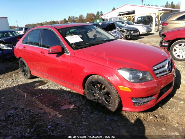 MERCEDES-BENZ C-CLASS 2013 wddgf4hb4dr246454