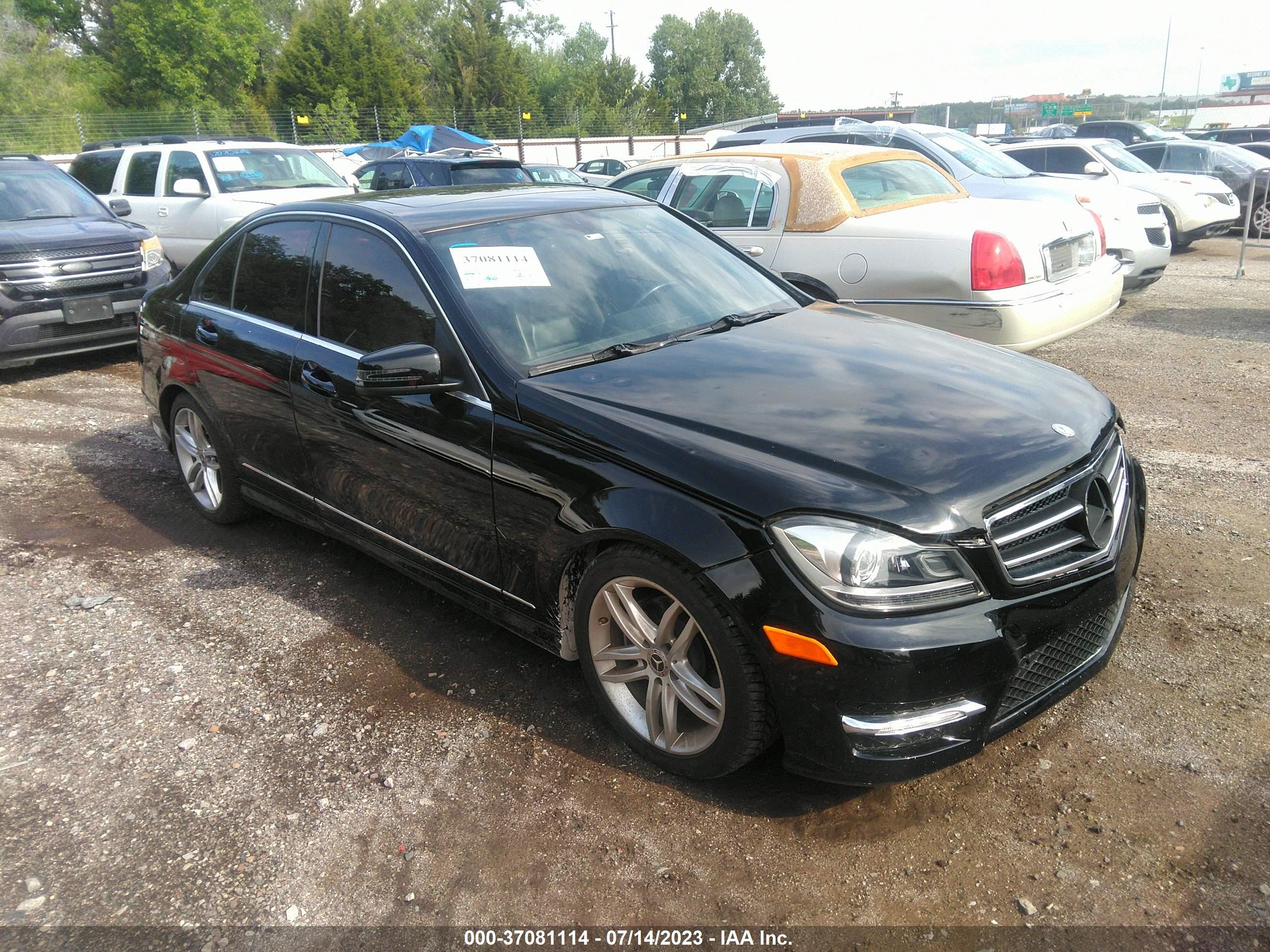 MERCEDES-BENZ C-KLASSE 2013 wddgf4hb4dr250603