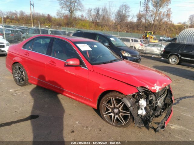 MERCEDES-BENZ C-CLASS 2013 wddgf4hb4dr275453