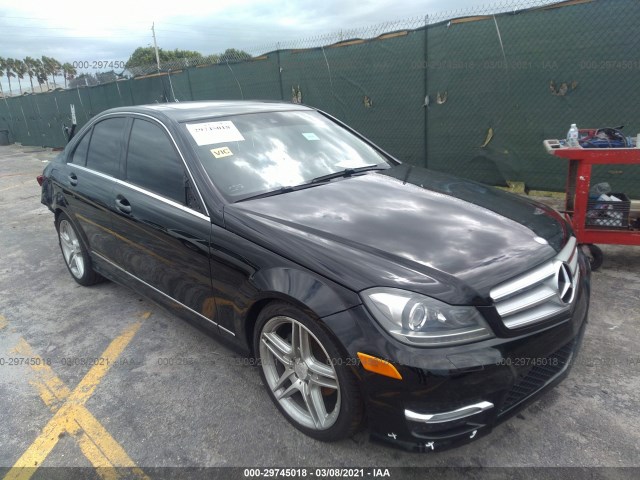 MERCEDES-BENZ C-CLASS 2013 wddgf4hb4dr282547