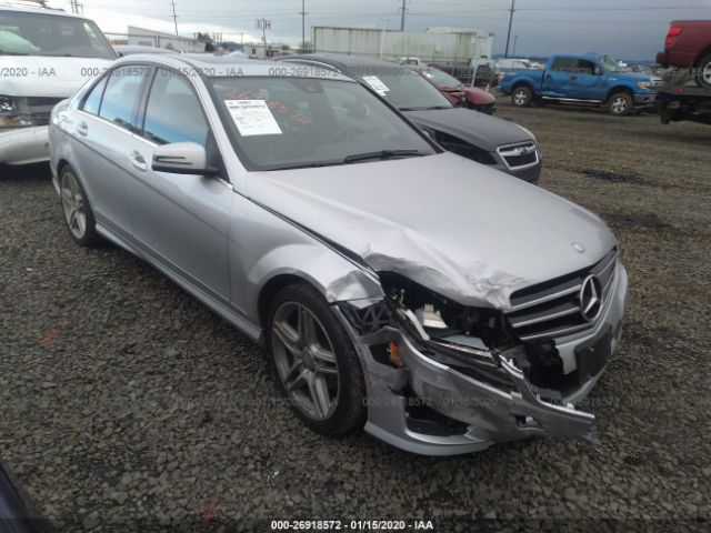 MERCEDES-BENZ C-CLASS 2014 wddgf4hb4eg222653