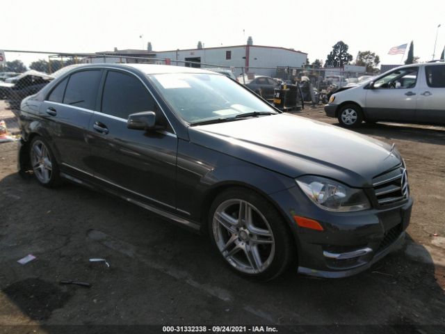 MERCEDES-BENZ C-CLASS 2014 wddgf4hb4eg236603