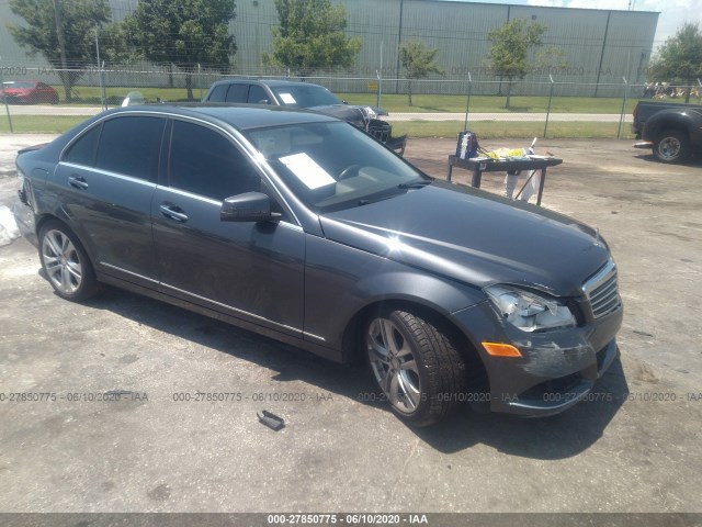 MERCEDES-BENZ C-CLASS 2014 wddgf4hb4eg249299