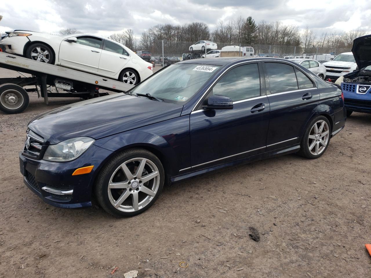 MERCEDES-BENZ C-KLASSE 2014 wddgf4hb4eg257256