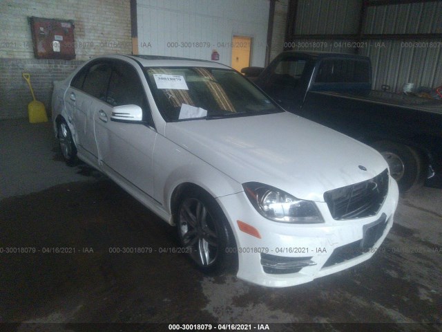 MERCEDES-BENZ C-CLASS 2014 wddgf4hb4er306394