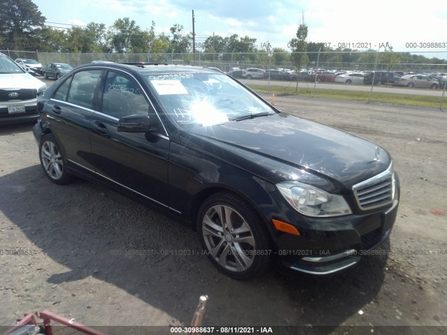 MERCEDES-BENZ C-CLASS 2014 wddgf4hb4er310591