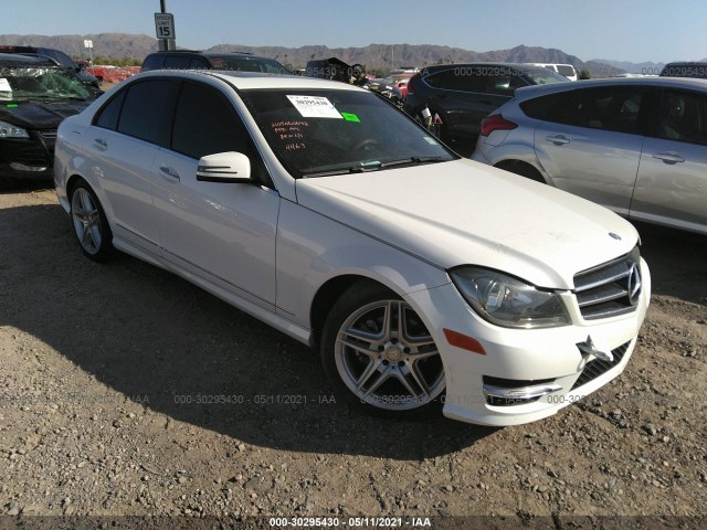 MERCEDES-BENZ C-CLASS 2014 wddgf4hb4er314463