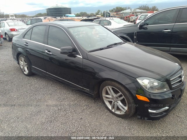 MERCEDES-BENZ C-CLASS 2014 wddgf4hb4er315080