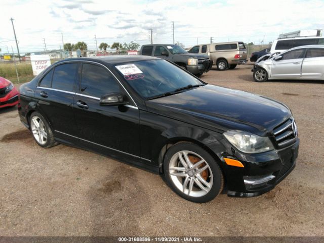 MERCEDES-BENZ C-CLASS 2014 wddgf4hb4er317959