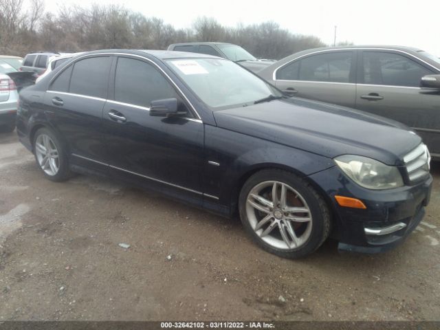 MERCEDES-BENZ C-CLASS 2012 wddgf4hb5ca604156