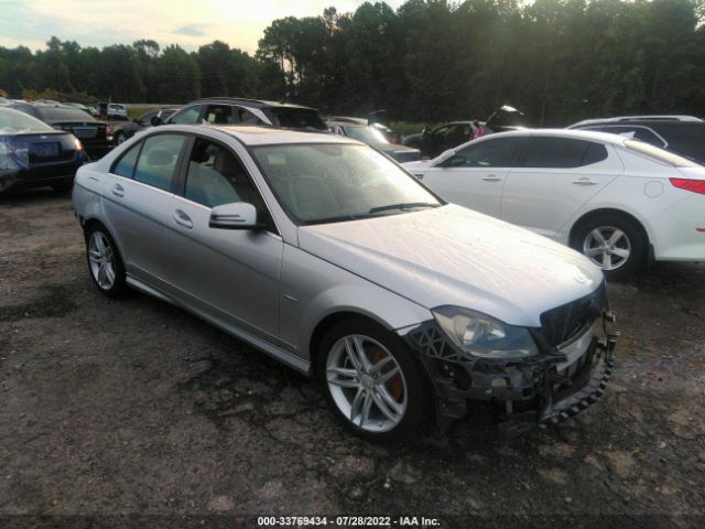 MERCEDES-BENZ C-CLASS 2012 wddgf4hb5ca607848