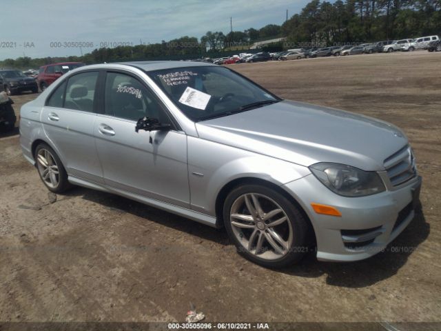 MERCEDES-BENZ C-CLASS 2012 wddgf4hb5ca608773