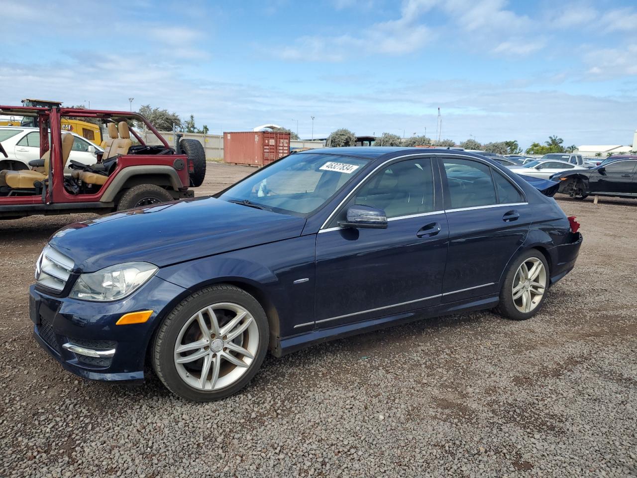 MERCEDES-BENZ C-KLASSE 2012 wddgf4hb5ca634340