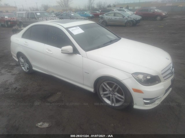 MERCEDES-BENZ C-CLASS 2012 wddgf4hb5ca653972