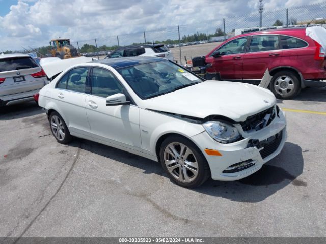 MERCEDES-BENZ C 250 2012 wddgf4hb5ca687930