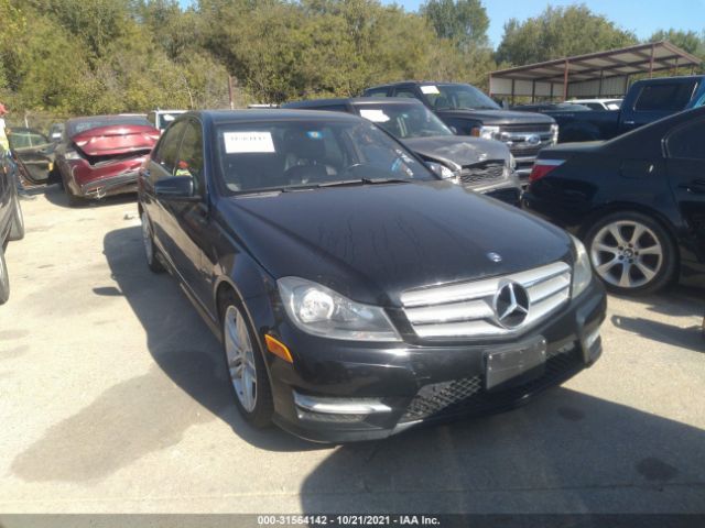 MERCEDES-BENZ C-CLASS 2012 wddgf4hb5cf852684