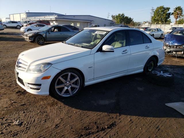 MERCEDES-BENZ C 250 2012 wddgf4hb5cr196548