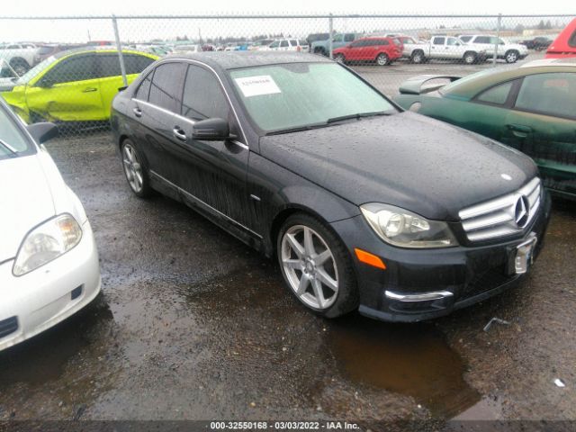 MERCEDES-BENZ C-CLASS 2012 wddgf4hb5cr197697