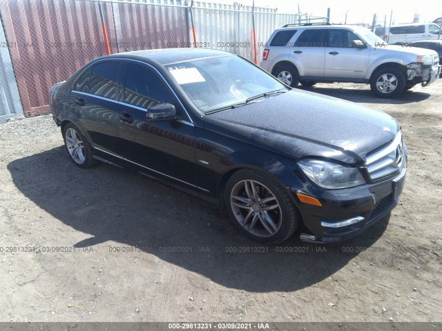 MERCEDES-BENZ C-CLASS 2012 wddgf4hb5cr200792