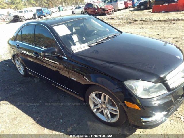 MERCEDES-BENZ C-CLASS 2012 wddgf4hb5cr202977